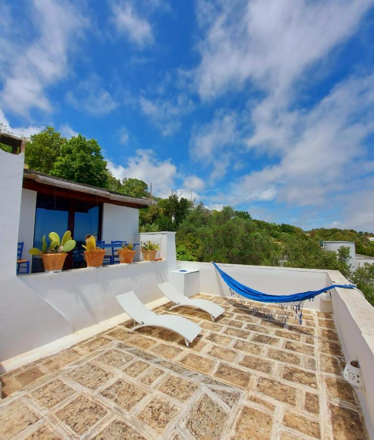 Blu Suite Cottage Sul Mare E Swimming Pool Триказе Экстерьер фото